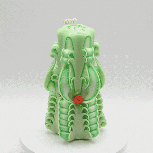 Carved Candle