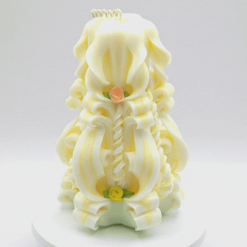 Carved Candle