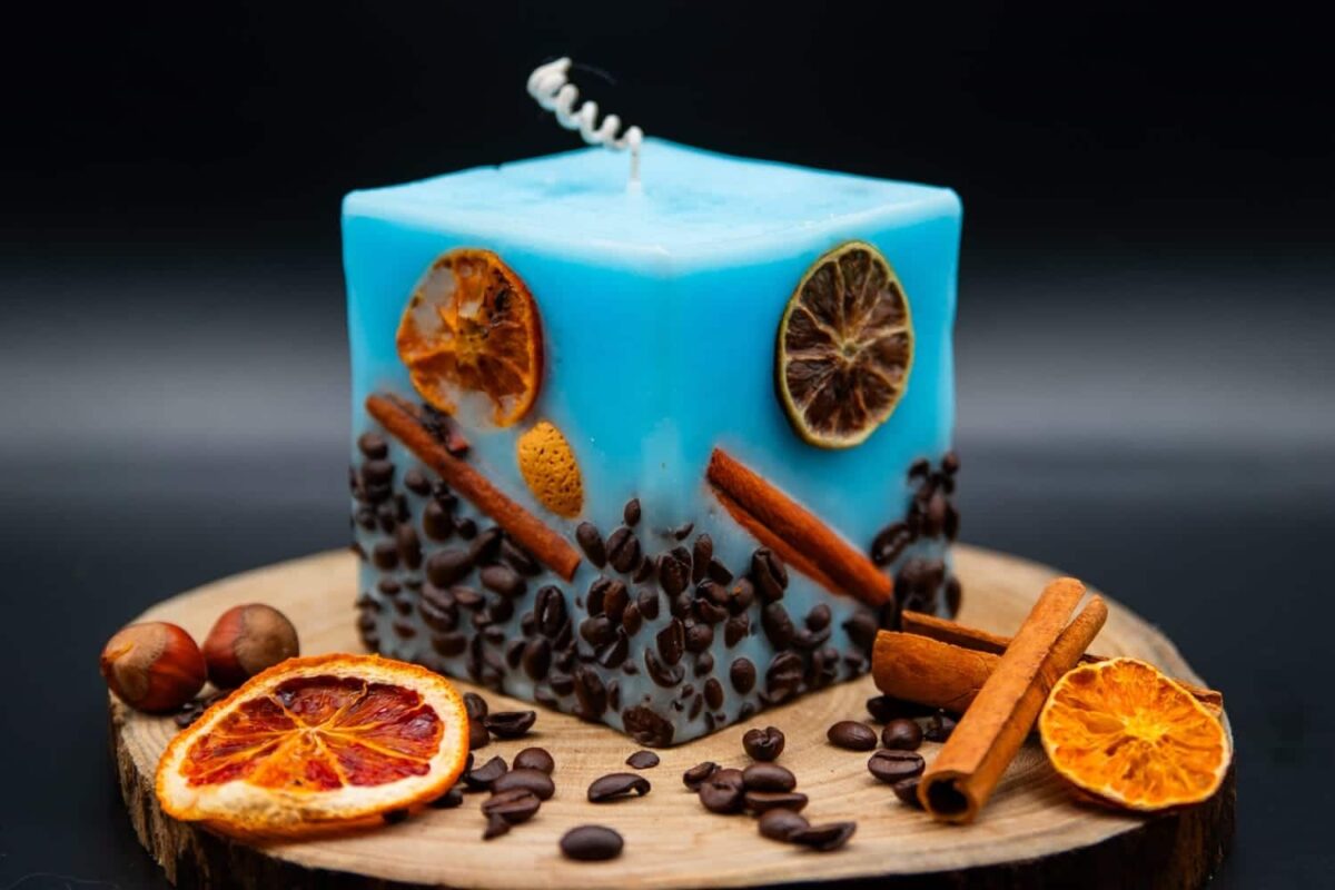 Inlaid Candle