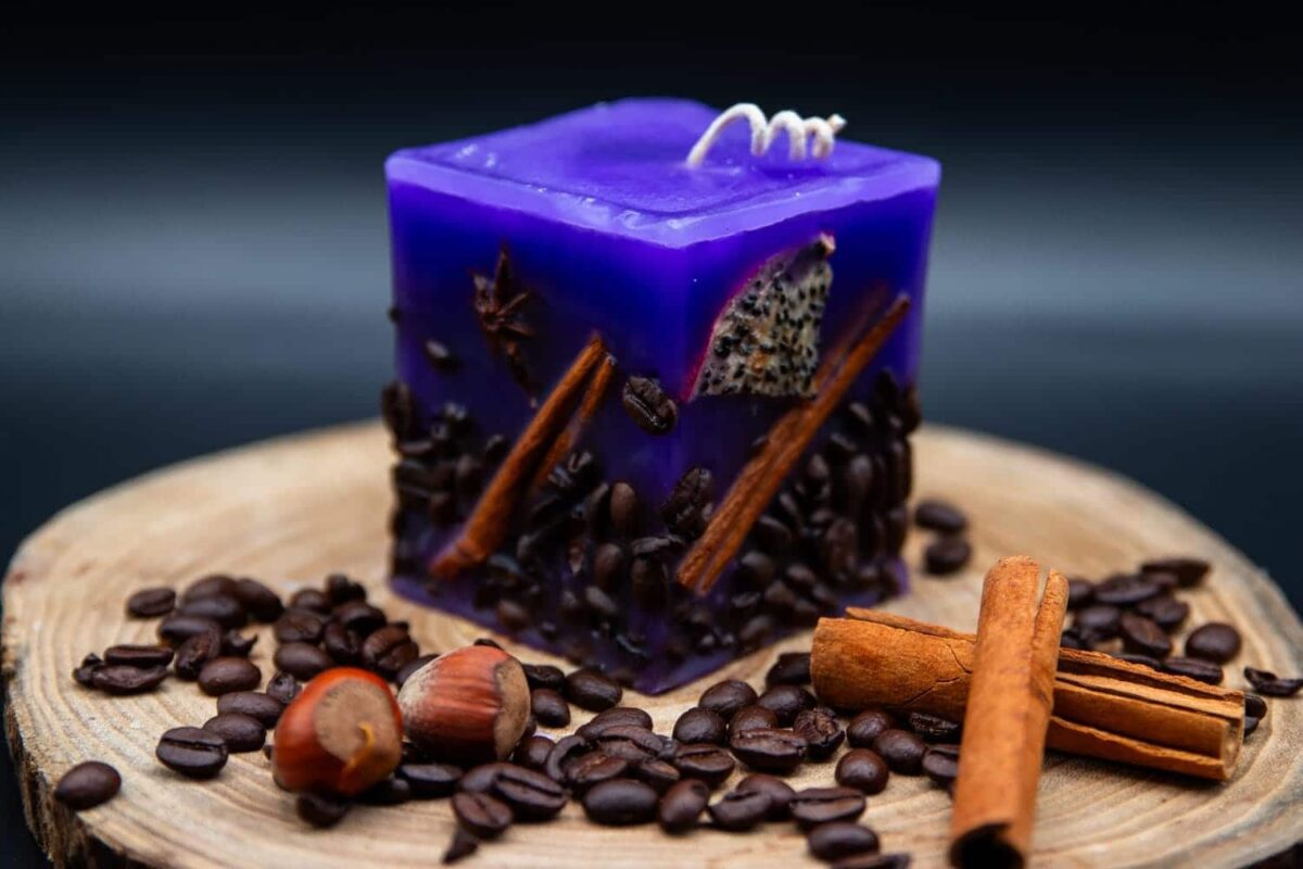 Inlaid Candle