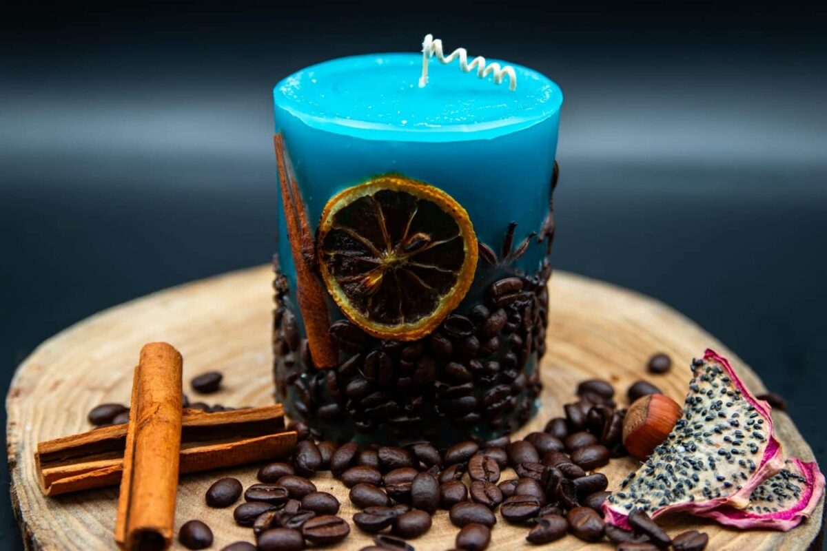 Inlaid Candle