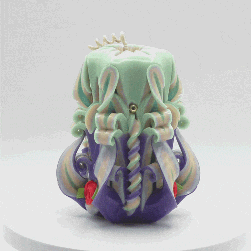 Carved Candle #20