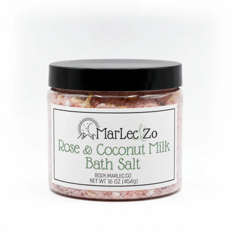 Rose & Coconut Milk Bath Salt